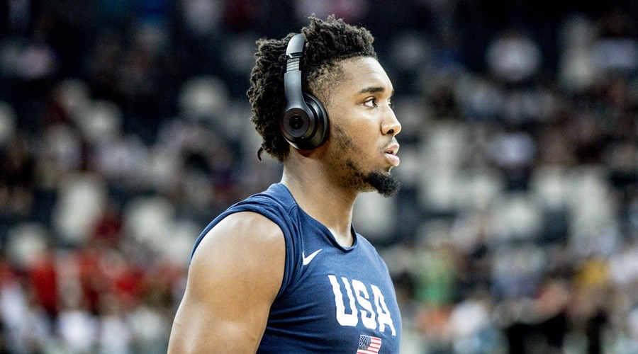 Team USA Donovan Mitchell