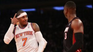 NBA – Dwyane Wade apporte son soutien à Carmelo Anthony