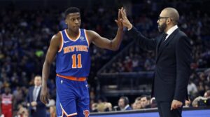 NBA – Ntilikina et Fizdale réagissent au premier match titulaire du Français