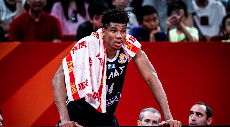 Giannis benché Team USA