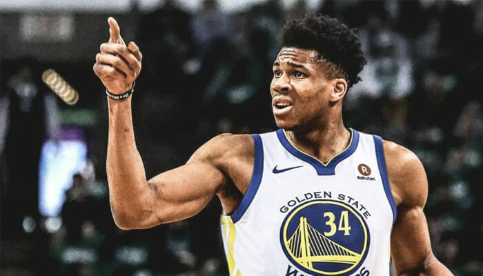 Giannis Antetokounmpo Warriors