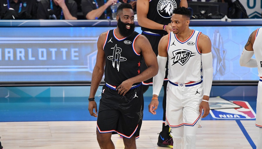 james harden russell westbrook houston rockets