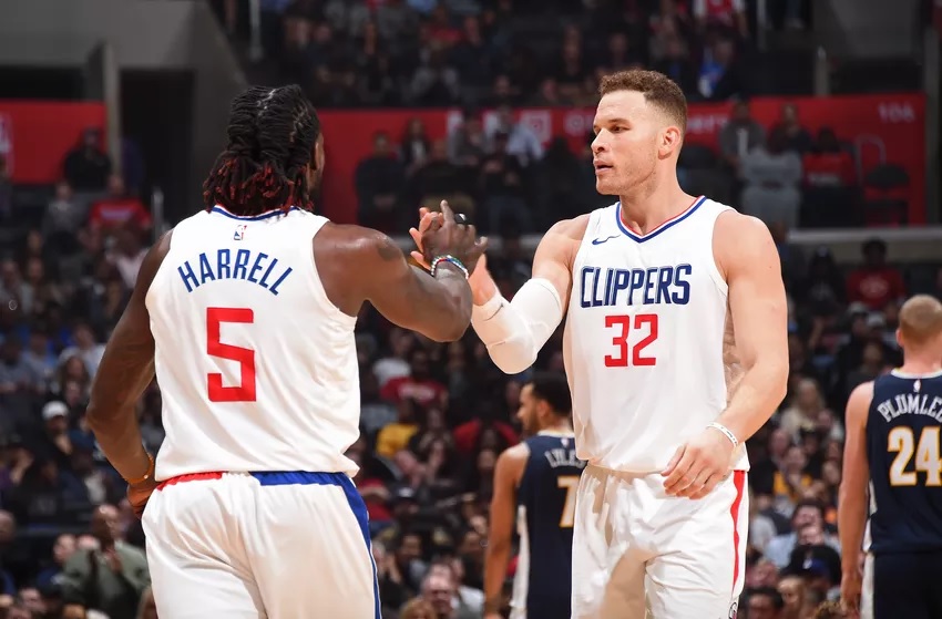 Montrezl Harrell Blake Griffin