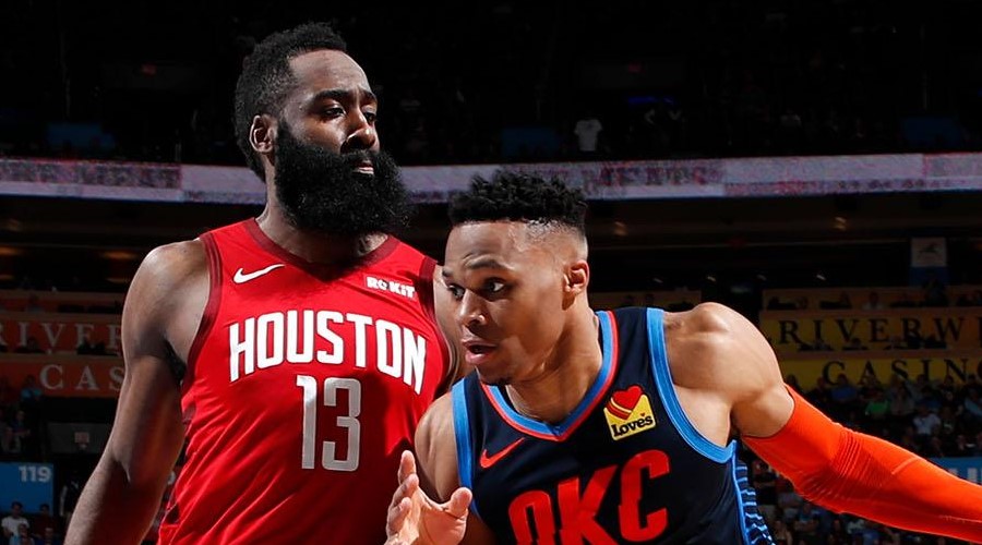 Harden westbrook rockets