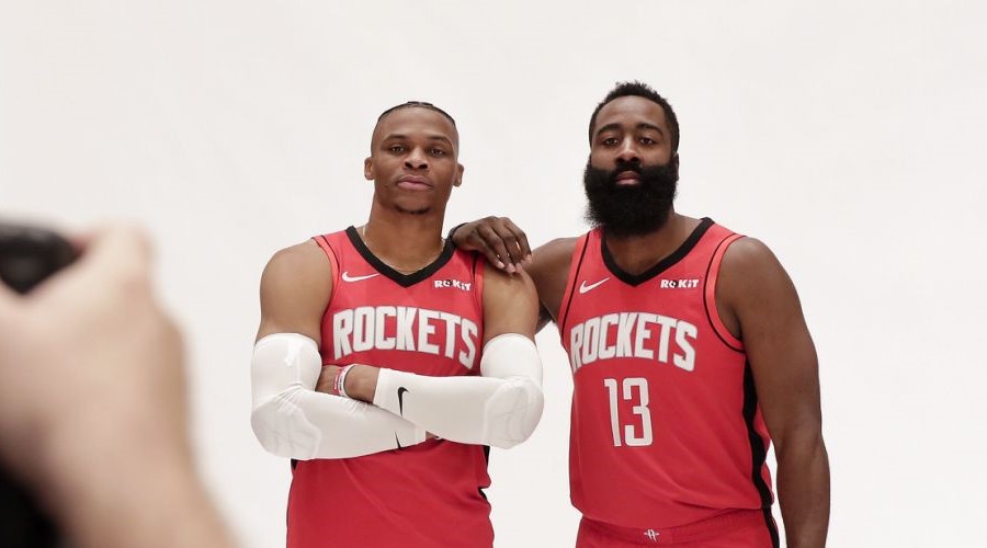 Russell Westbrook James Harden Rockets