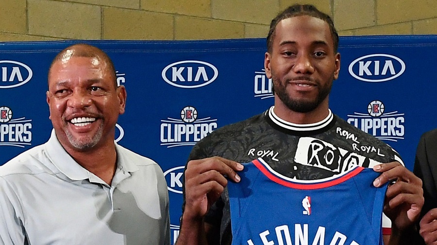 doc rivers trolle un serveur par rapport à kawhi