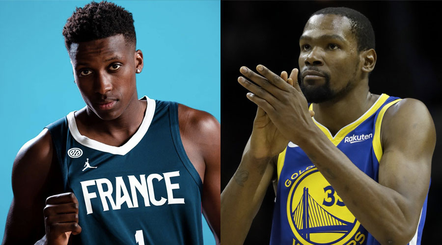 Frank Ntilikina Kevin Durant NBA