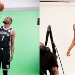 NBA – Kevin Durant pose pour la première fois sous le maillot des Nets !