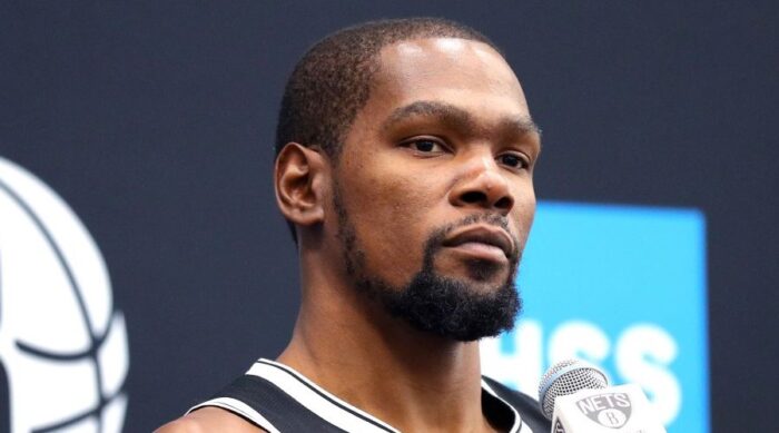 Kevin Durant conférence Nets media day