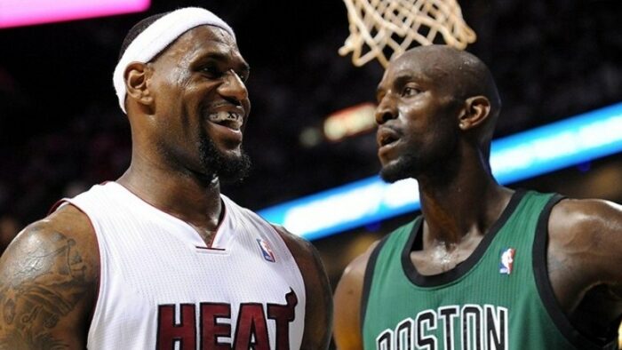 LeBron James Kevin Garnett