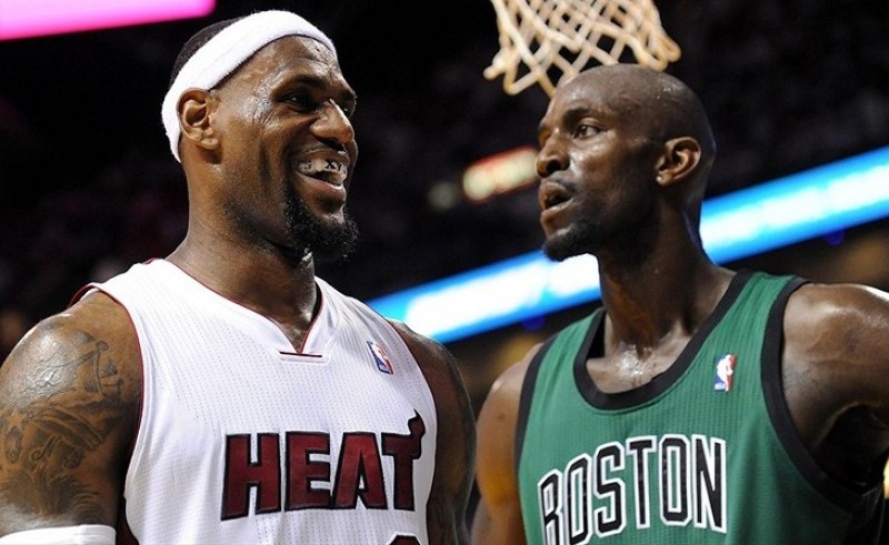 LeBron James Kevin Garnett