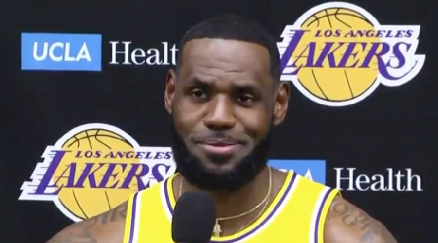 LeBron James Lakers temps de jeu