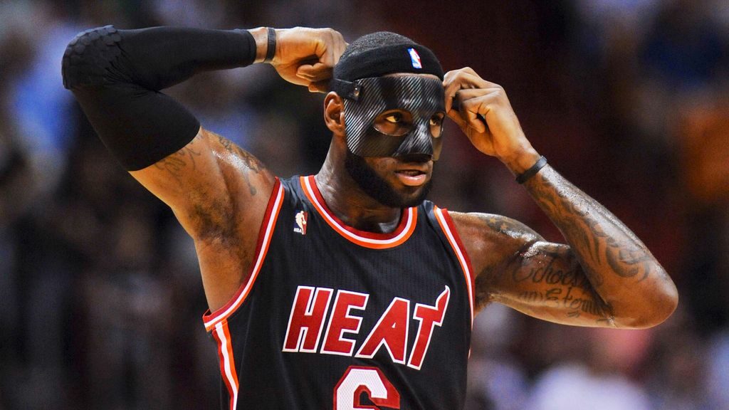 Le “bandeau ninja” interdit en NBA, Autres sports