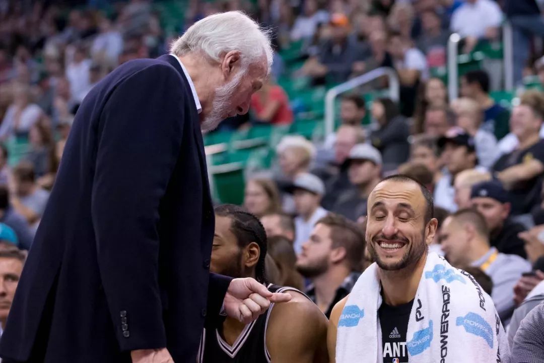 Gregg Popovich Manu Ginobili