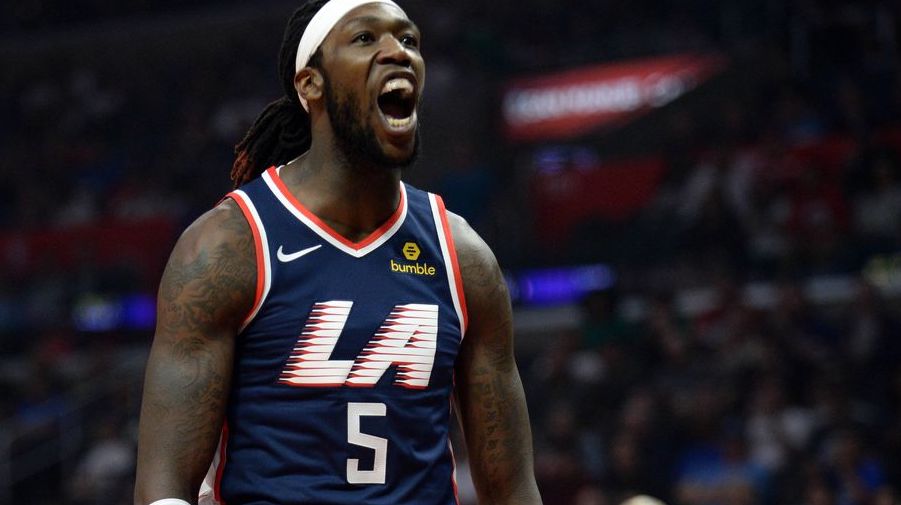 montrezl harrell sous le maillot des clippers