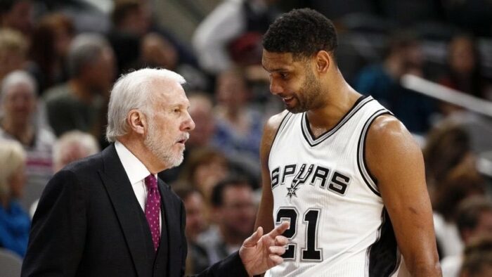 Tim Duncan Gregg Popovich