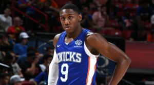 NBA – L’objectif de R.J. Barrett pour sa première saison