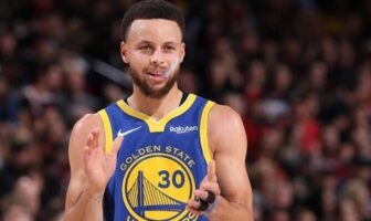 NBA – Les 3 meilleurs shooteurs de l’histoire selon Skip Bayless stephen curry tape des mains suite à une action
