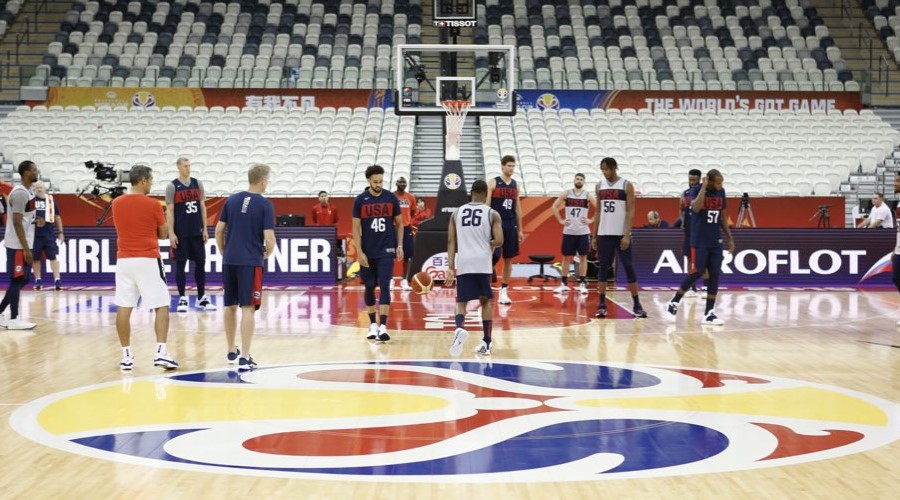 Team USA entraînement