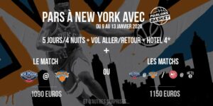 Voyage – Pars à New York et vis une expérience NBA inoubliable !