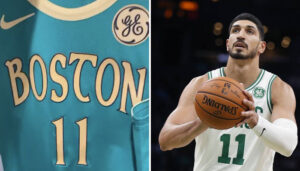 NBA – Enes Kanter dévoile le nouveau maillot des Celtics et les fans se révoltent