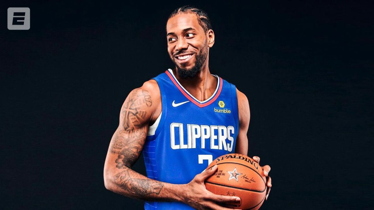 Kawhi Leonard sous le maillot des Clippers