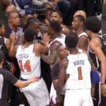 NBA – Début d&rsquo;échauffourée lors du derby de New York