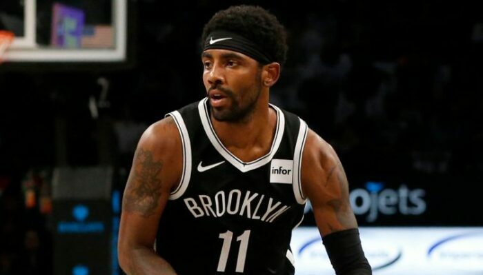 Kyrie Irving pour son premier match avec les Nets