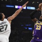 NBA – Les Français de la nuit : Ce n’est pas la fête chez Rudy Gobert, chez les autres non plus