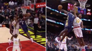 NBA – Le premier dunk monstrueux de Zion Williamson