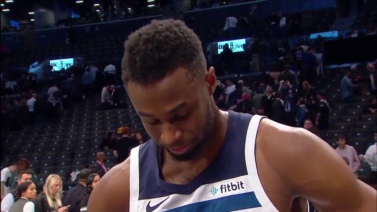 Andrew Wiggins déçu sous le maillot des Wolves