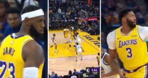 NBA – Le premier panier du duo LeBron James – Anthony Davis