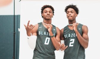 High School/NBA – Bronny James et Zaire Wade font le buzz avec leur premier photoshoot Bronny James Zaire Wade