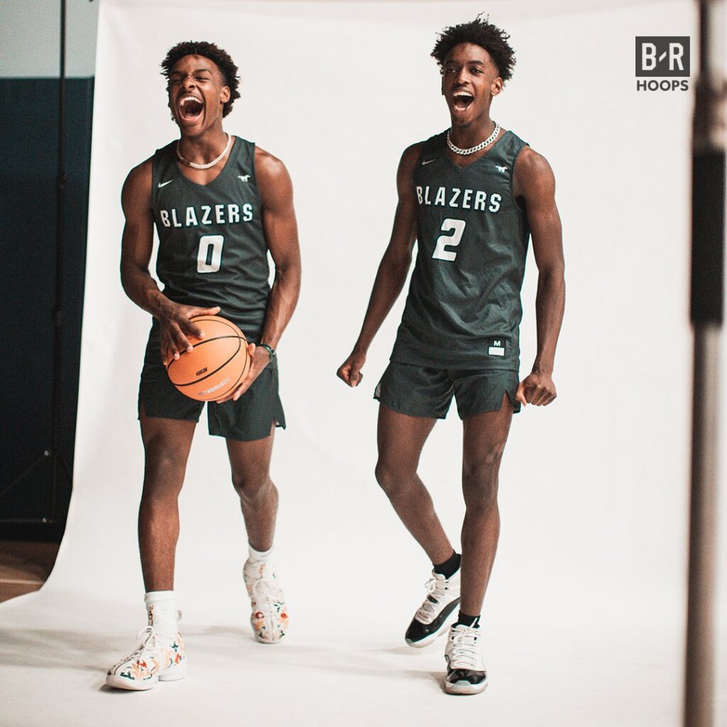 High School/NBA Bronny James et Zaire Wade font le buzz avec leur