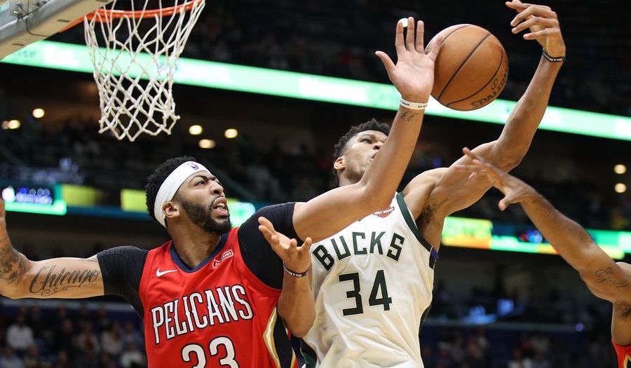 Anthony Davis Giannis Antetokounmpo