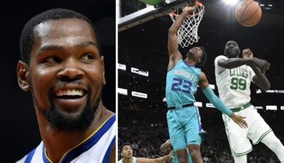 NBA – Kevin Durant sans pitié pour une victime de Tacko Fall