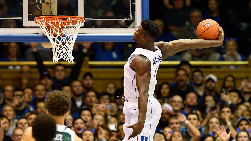 Zion Williamson Dunk