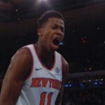 NBA – Le gros contre de Frank Ntilikina sur Trae Young dans le money-time