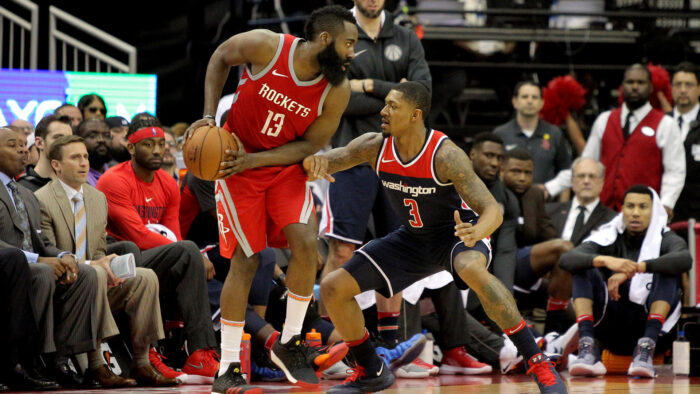 James Harden et Bradley Beal