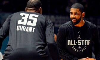 NBA – Le trio Irving – Durant – Jordan, qui est celui qui a eu l’idée en premier ? Kyrie Irving a eu l'idée en premier d'une réunion avec KD et DeAndre Jordan