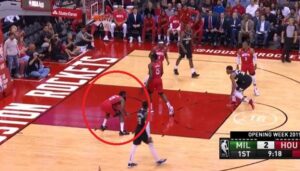 NBA – Quand James Harden se moque de l’airball de Giannis