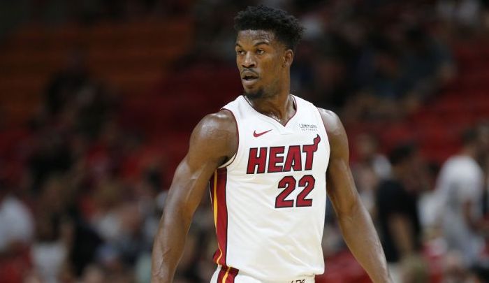 Jimmy Butler sous le maillot du Heat