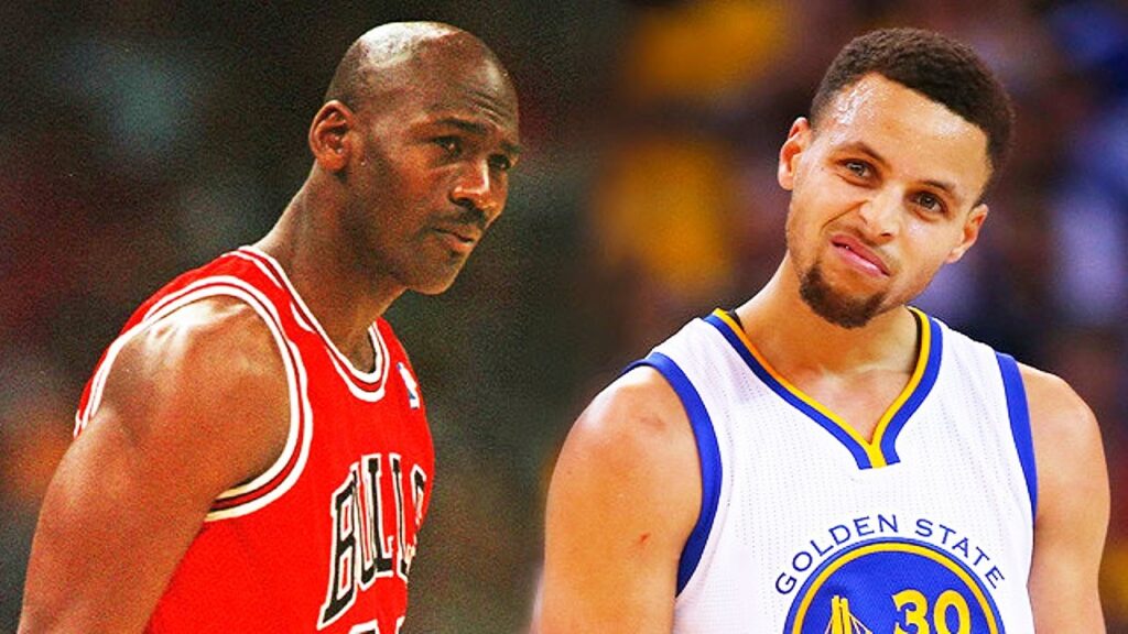 Michael Jordan Steph Curry