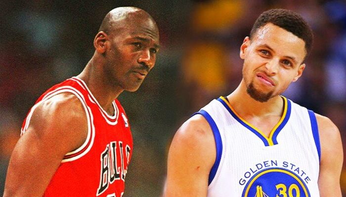 Michael Jordan Steph Curry