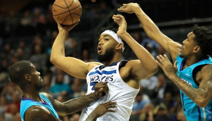 Karl-Anthony Towns monstrueux contre les Wolves