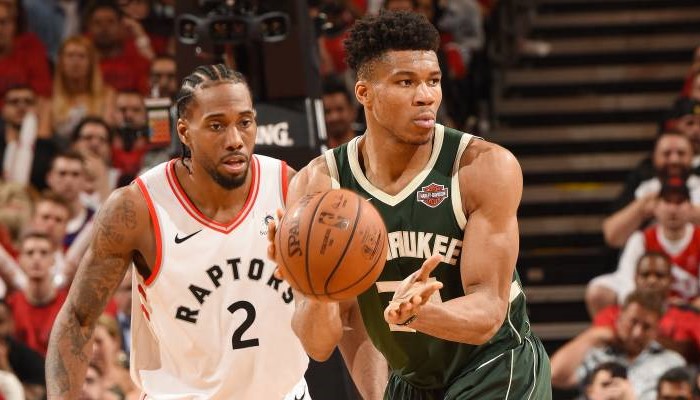 Giannis Antetokounmpo Kawhi Leonard