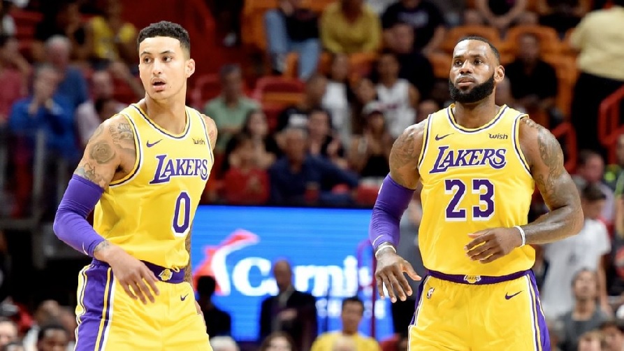 Kyle Kuzma LeBron James