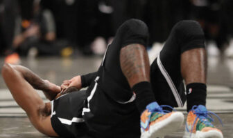 NBA – Kyrie Irving perd déjà de l’argent aux Nets Kyrie Irving réagit à son tir raté