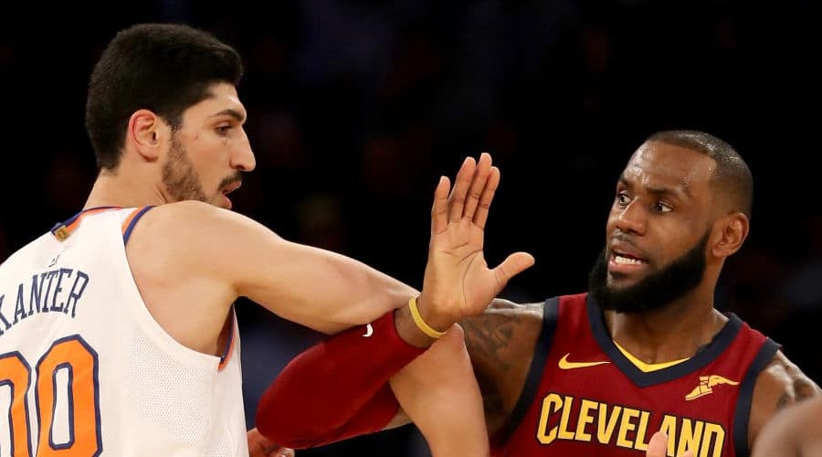 lebron james enes kanter