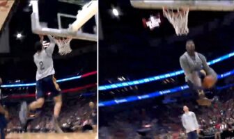 NBA – Lonzo Ball et Zion Williamson font déjà le show avec un énorme alley-oop Lonzo Ball Zion Williamson Alley-oop